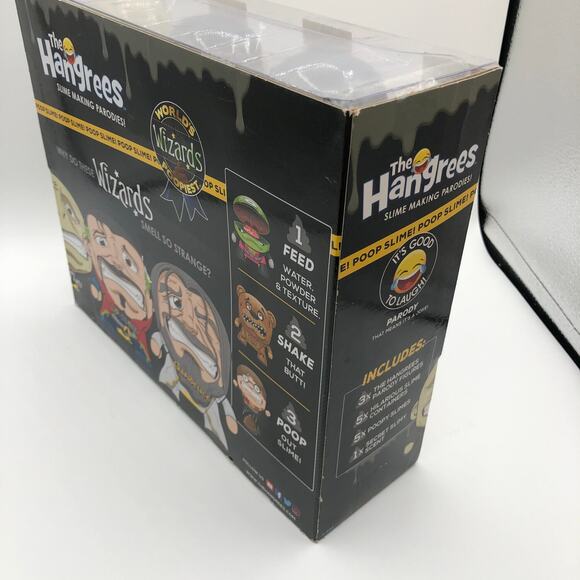 Hangrees Worlds Poopiest Wizards Slime Making Parodies Set Gandalf Voldemort NIB - Picture 5 of 6